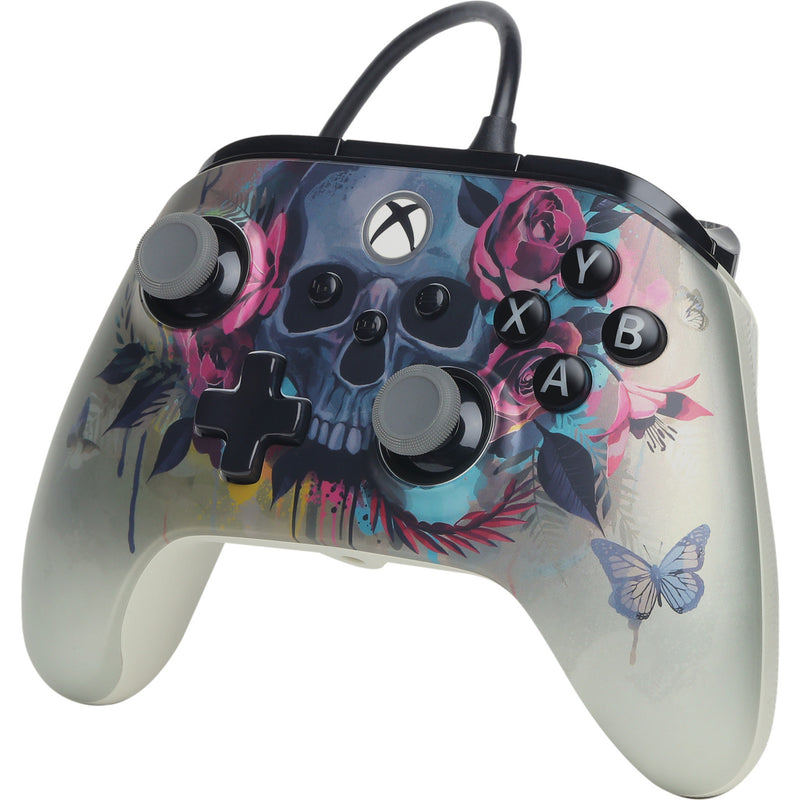 Load image into Gallery viewer, Powera advantage plus bedrade controller voor xbox series x|s - bloom gloom (zilver, xbox series x|s, xbox one, pc)
