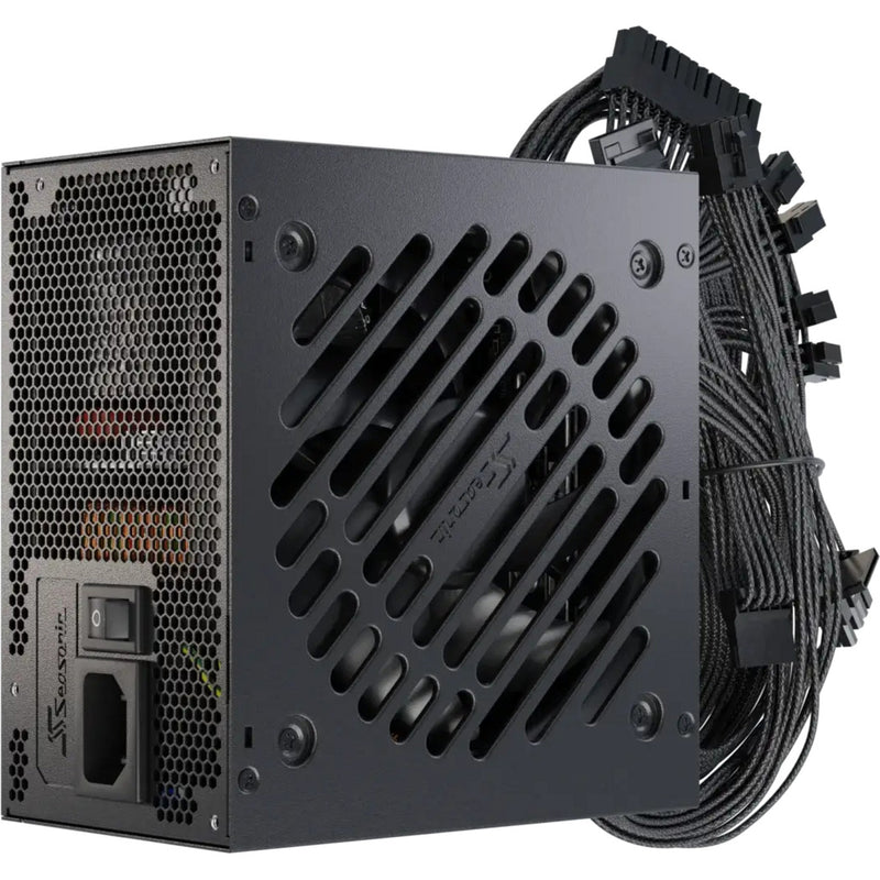 Load image into Gallery viewer, Seasonic core bc-650 atx 3.1 650 watt voeding (zwart, 2x pcie)
