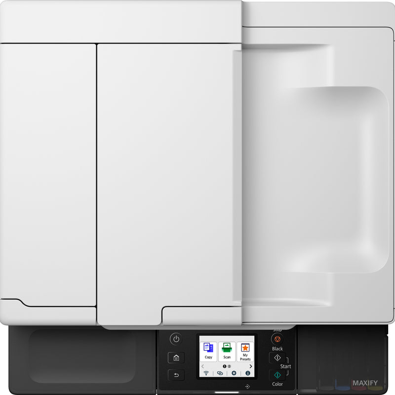 Load image into Gallery viewer, Canon maxify gx2051-kleureninkjetprinter met navulbare megatank all-in-one inkjetprinter met faxfunctie (wit, printen, kopiëren, scannen, faxen, wi-fi)
