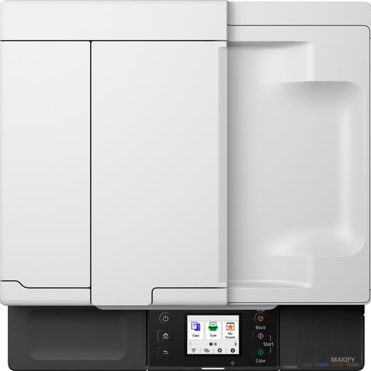 Canon maxify gx2051-kleureninkjetprinter met navulbare megatank all-in-one inkjetprinter met faxfunctie (wit, printen, kopiëren, scannen, faxen, wi-fi)
