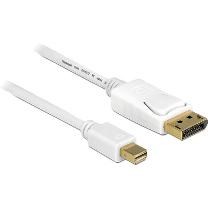 Load image into Gallery viewer, Delock mini-displayport naar displayport kabel (wit, 3 meter)
