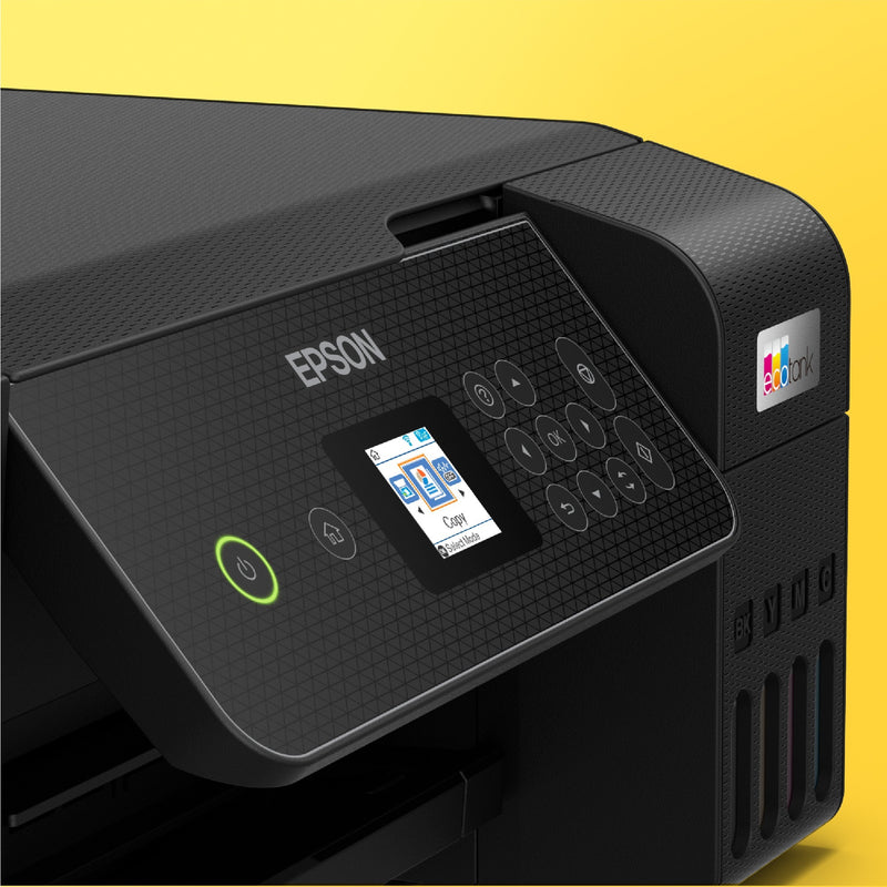 Load image into Gallery viewer, Epson ecotank et-2870 a4 multifunctionele wi-fi-printer met inkttank all-in-one inkjetprinter (zwart, scannen, kopiëren, inclusief tot 3 jaar inkt)
