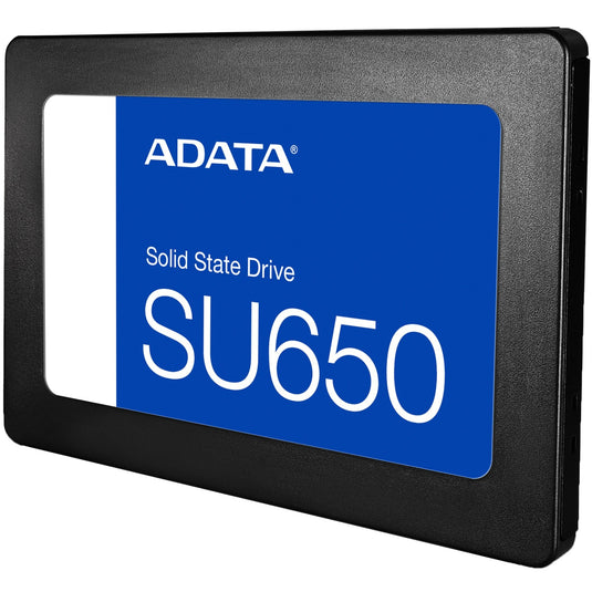 Adata ultimate su650 2 tb ssd (zwart, 3d nand, sata 6gb s)