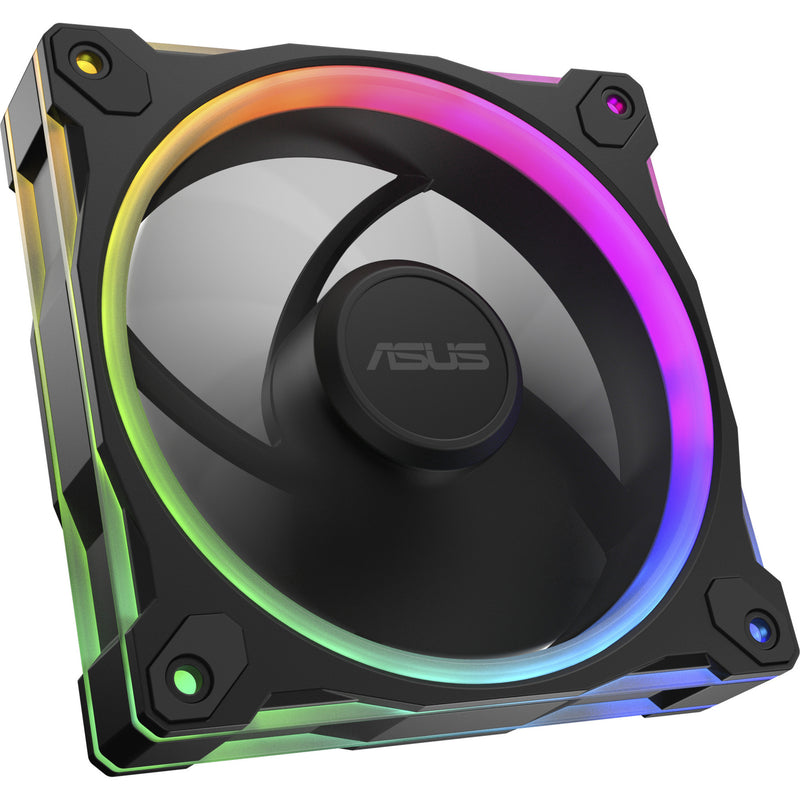 Load image into Gallery viewer, Asus prime mr120 argb fan - triple pack case fans (zwart, 3 stuks, 120 x 120 x 28 mm, 3 stuks)
