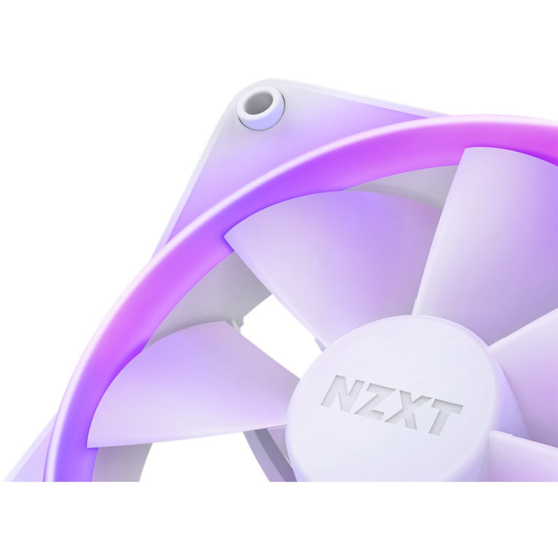 Load image into Gallery viewer, Nzxt f120 rgb case fans (wit, 3 stuks, 120 x 120 x 26 mm, incl. controller)
