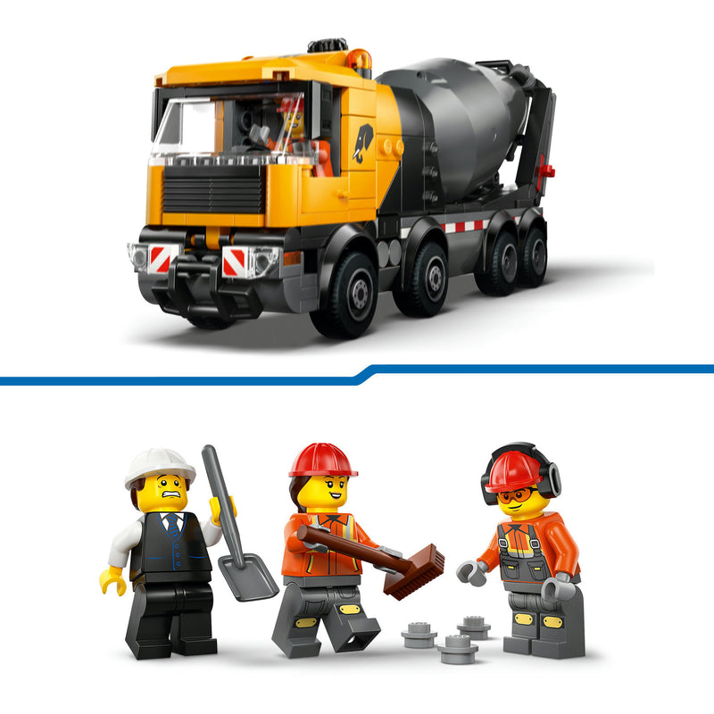 Load image into Gallery viewer, Lego city cement mixer constructiespeelgoed
