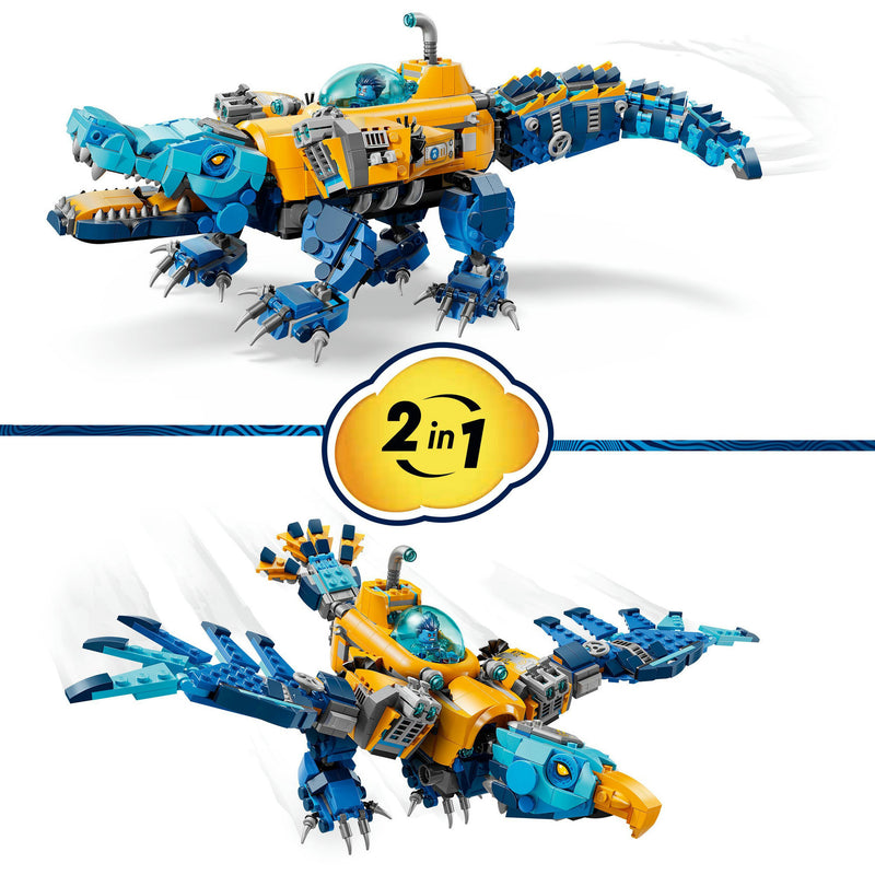 Afbeelding laden in galerijviewer, Lego dreamzzz - 71512 - krokodilonderzeeër - speelset met droomfiguren
