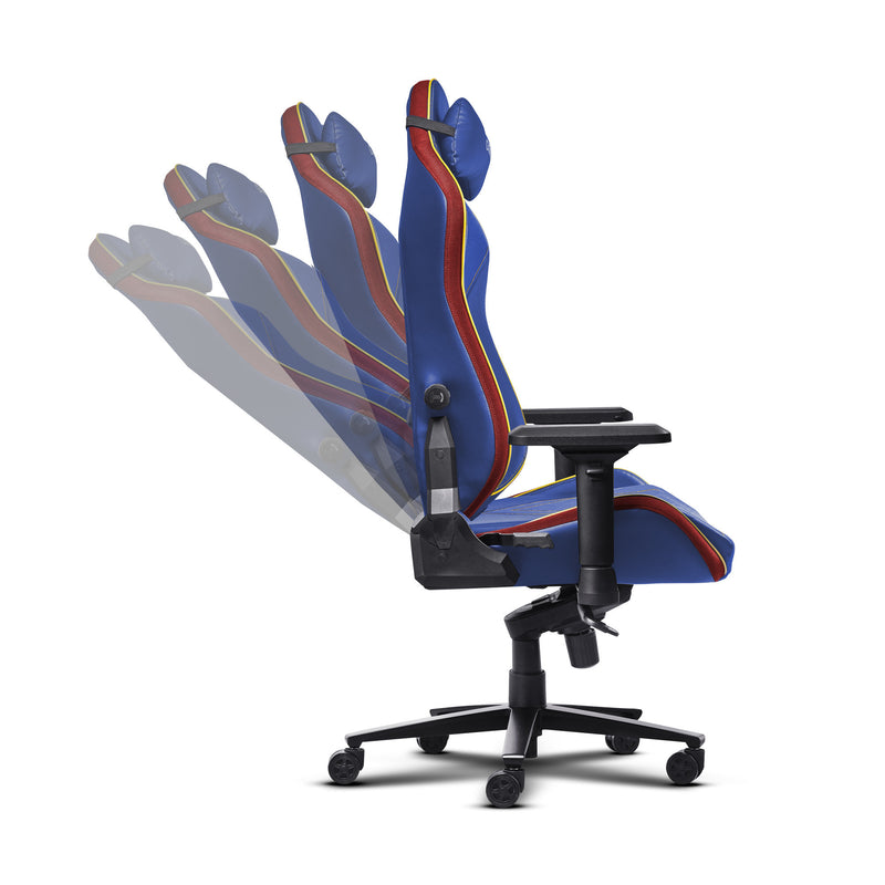 Load image into Gallery viewer, Trust gxt 721sm ruya pro superman gaming stoel (blauw rood)
