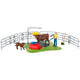 Schleich farm world - koe wasstation speelfiguur (42529)