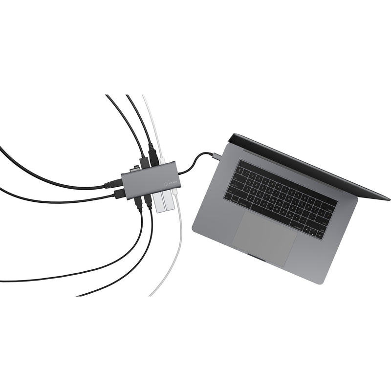 Load image into Gallery viewer, Icy box ib-dk4050-cpd dockingstation (antraciet)
