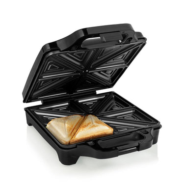 Princess sandwich maker supreme xxl sandwichmaker (zwart roestvrij staal, rvs | anti-aanbaklaag | 1600 w)