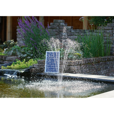 Ubbink solarmax 2500 accu pomp (zwart, incl. solarpaneel, pomp en accu)