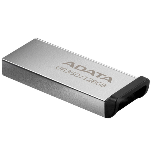 Adata ur350 128 gb usb-stick (nikkel zwart, usb-a 3.2 gen 1 (5 gbit s))