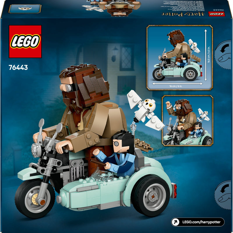Load image into Gallery viewer, Lego harry potter™ hagrid™ en harry's rit op de motor magisch - 76443

