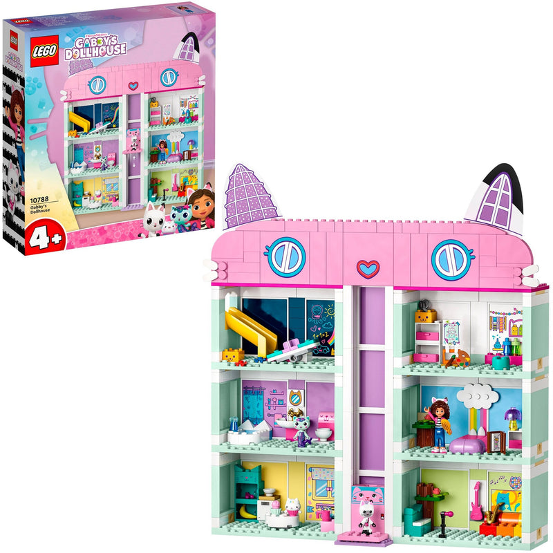 Load image into Gallery viewer, Lego gabby's poppenhuis gabby's poppenhuis speelgoed speelgoed met 4 minifiguren en accessoires voor kinderen 4+ - 10788
