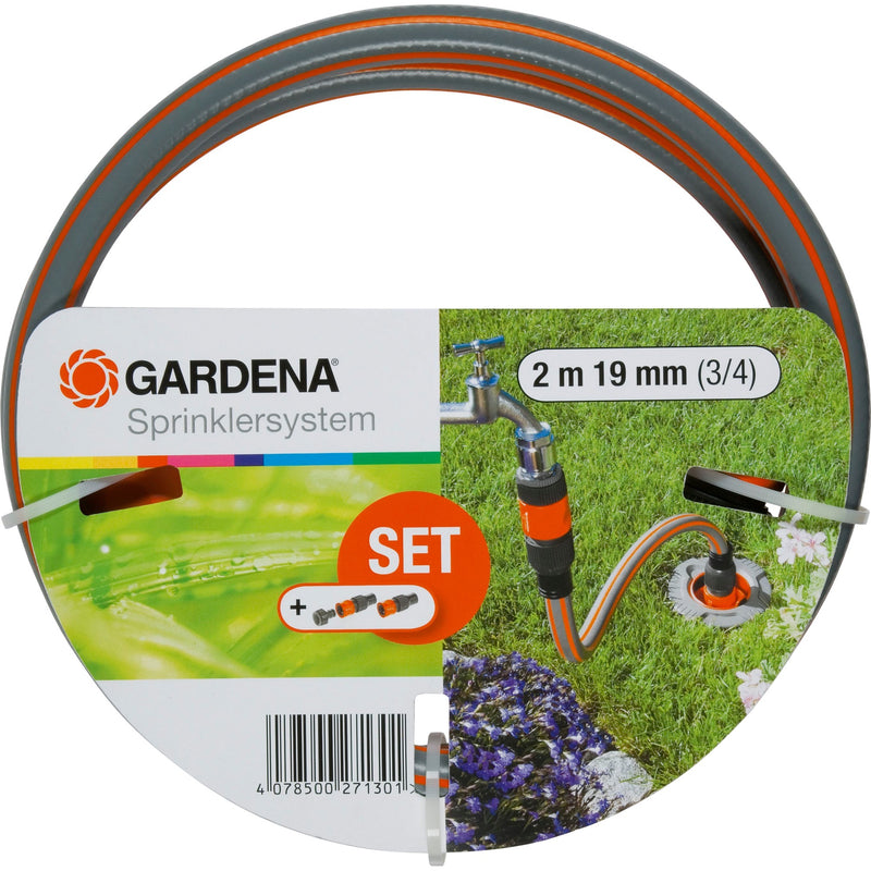 Load image into Gallery viewer, Gardena profi-system aansluitgarnituur kraanstuk (grijs oranje, 2713-20 | voor pipeline of sprinklersystem)
