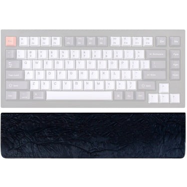 Keychron q1 q2 resin palm rest polssteun (zwart, 75%)