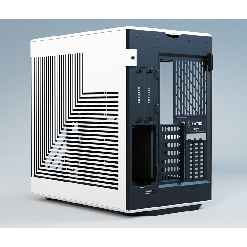 Load image into Gallery viewer, Hyte y60 midi tower behuizing (wit zwart | 3x usb-a | tempered glass)
