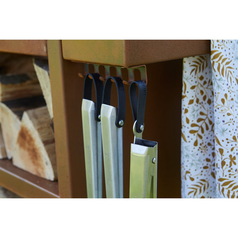 Load image into Gallery viewer, Barbecook nestor buddy uit cortenstaal tafel
