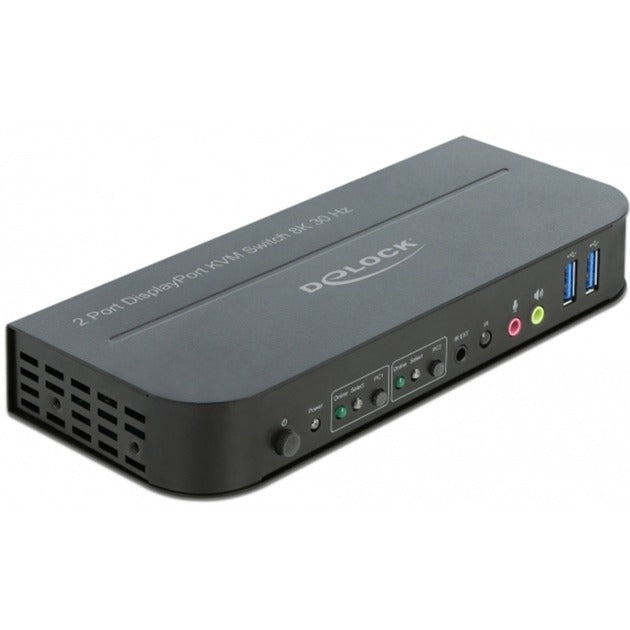 Load image into Gallery viewer, Delock displayport 1.4 + usb 3.0 en audio kvm-switch
