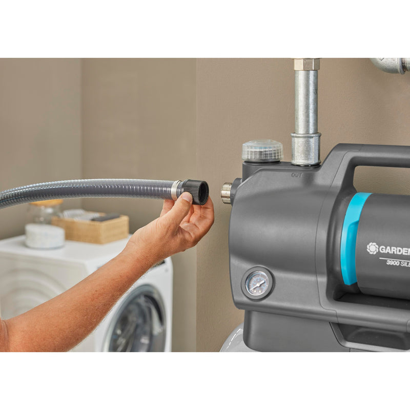 Load image into Gallery viewer, Gardena hydrofoorpomp 3900 silent (grijs turquoise, 09066-20, 650 w, 4,3 bar)
