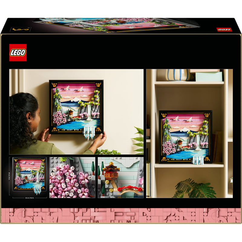 Afbeelding laden in galerijviewer, Lego art - landschap met japanse kersenbloesems constructiespeelgoed (31218)
