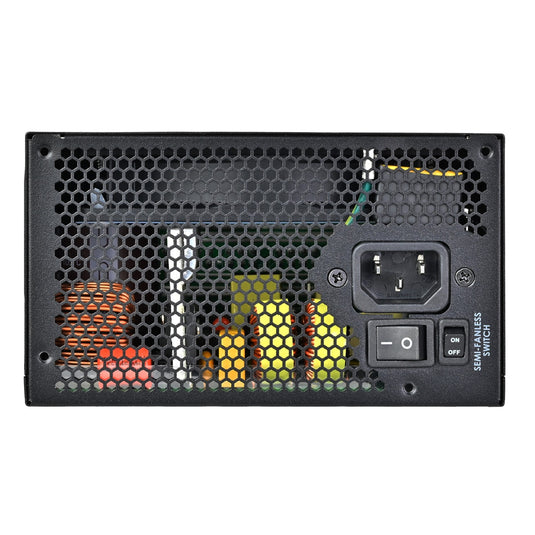 Silverstone hela 850r platinum modulaire 850 watt voeding (zwart, 4x pcie)