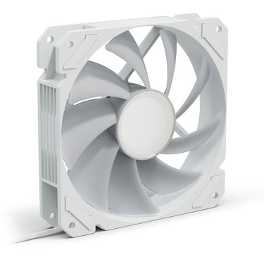 Sharkoon shark mirror rgb pwm case fan (wit, 120 x 120 x 25 mm)