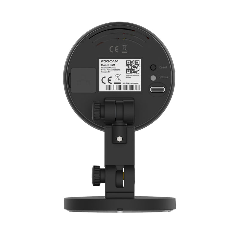 Load image into Gallery viewer, Foscam c5m beveiligingscamera (zwart, 3k, 5mp, dual-band wi-fi)
