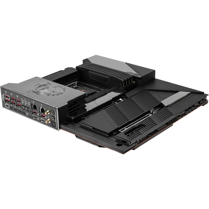 Load image into Gallery viewer, Msi meg z890 godlike socket 1851 moederbord (zwart, raid, 10gb-lan, 5gb-lan, wlan, bt, sound, e-atx)
