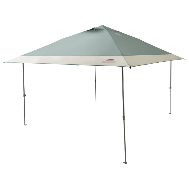 Load image into Gallery viewer, Coleman fastpitch onepush shelter l paviljoen (turquoise grijs, 4 x 4 m)
