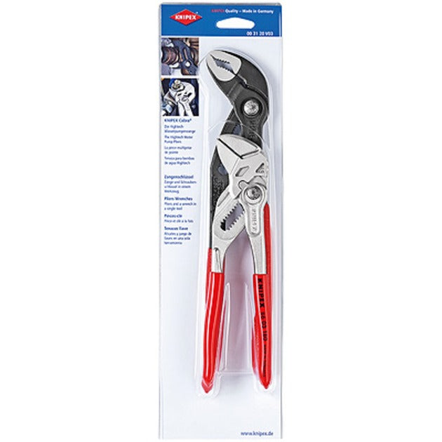 Load image into Gallery viewer, Knipex tangen-set 00 31 20 v03 tangenset (rood zwart, 2-delig)

