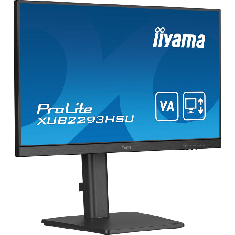 Load image into Gallery viewer, Iiyama prolite xub2293hsu-b7 21.5 monitor (zwart, hdmi, displayport, 2x usb-a, usb-b)
