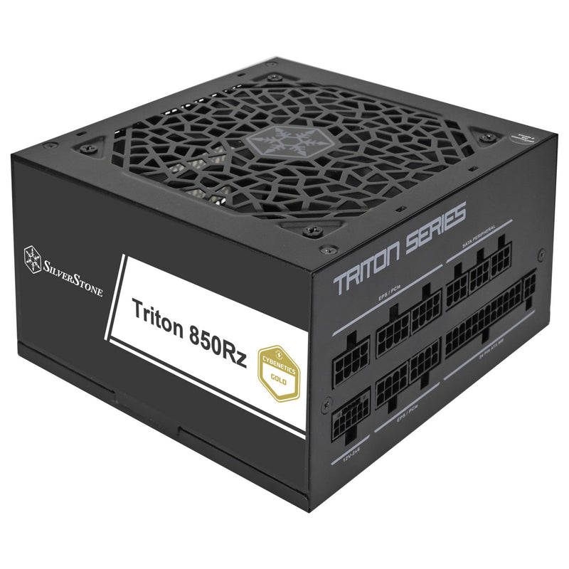 Load image into Gallery viewer, Silverstone triton 850rz modulaire 850 watt voeding (zwart, 1x 12v-2x6, 3x pcie)
