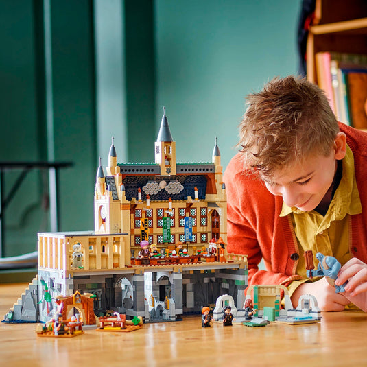 Lego harry potter - kasteel zweinstein: de grote zaal constructiespeelgoed (76435)