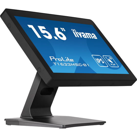 Iiyama prolite t1633msc-b1 15.6 touchscreen monitor (zwart, hdmi, displayport, 2x usb-a)