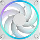 Fractal design momentum 14 rgb case fan (wit, 140 x 140 x 25 mm, pwm)