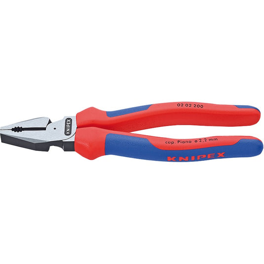 Knipex kracht-combitang 02 02 200 combinatietang (blauw)
