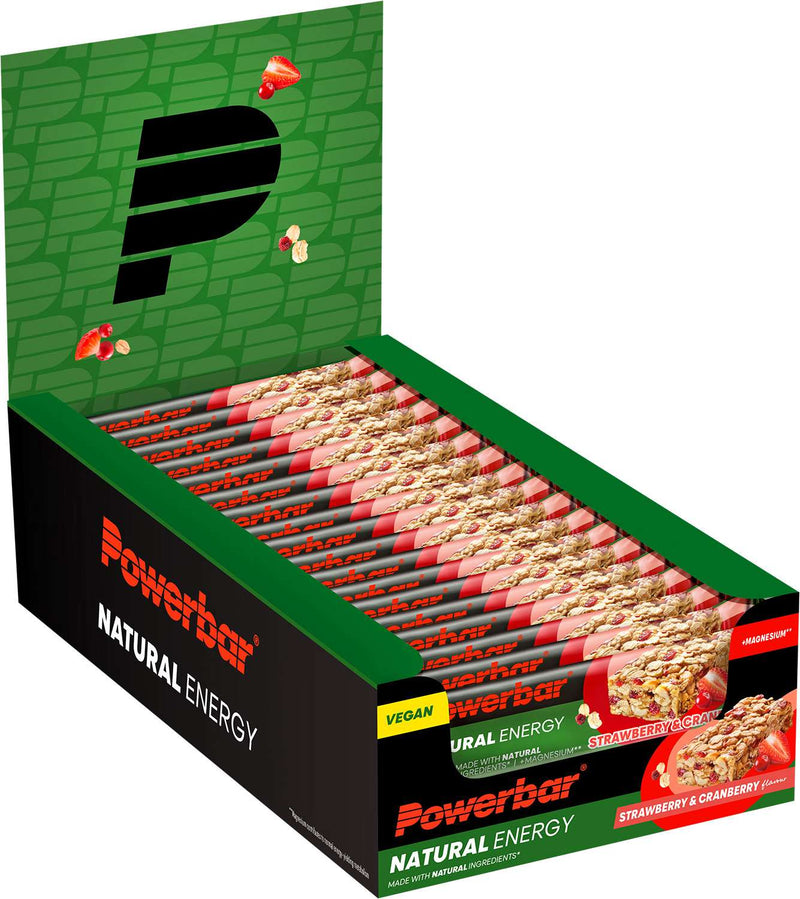 Load image into Gallery viewer, Powerbar natural energy cereal (vegan) bar 18er box
