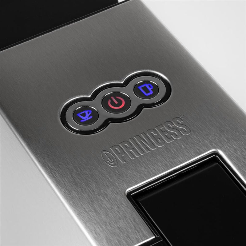 Load image into Gallery viewer, Princess 249451 multi capsule coffee machine 5-in-1 capsule machine (zilver, dolce gusto | e.s.e. | nespresso | lavazza a modo mio | gemalen koffie)
