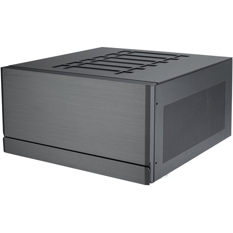 Load image into Gallery viewer, Silverstone crown 04 htpc behuizing (donkergrijs | 4x usb-a | 1x usb-c)
