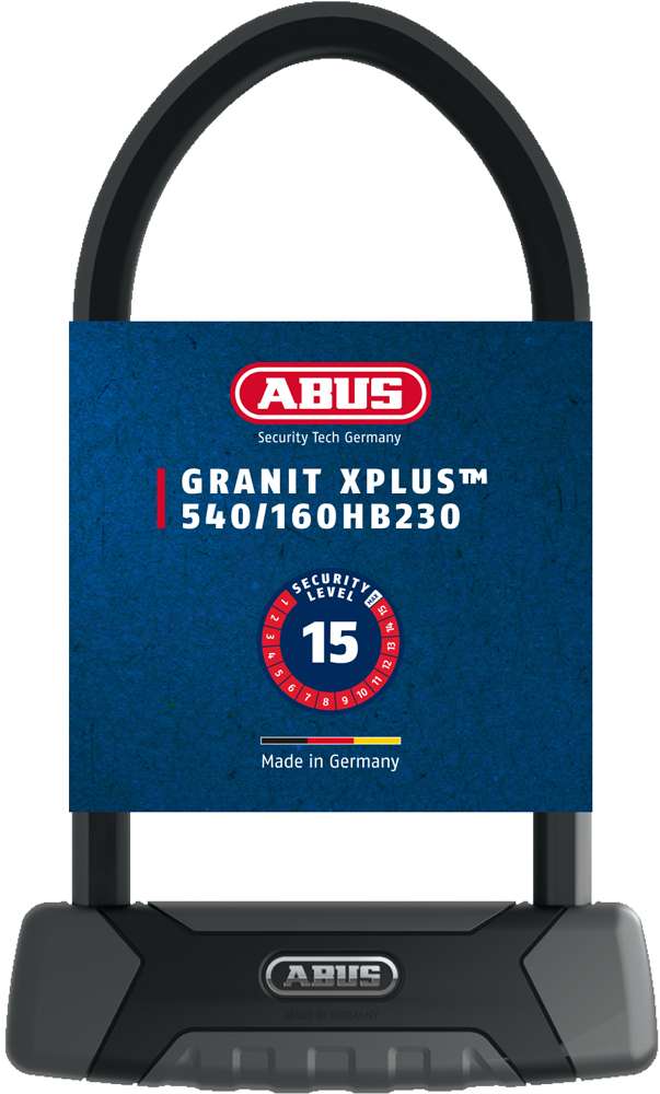 Load image into Gallery viewer, Abus Granit X-Plus 540 160HB2 Beugelslot 23cm Zwart
