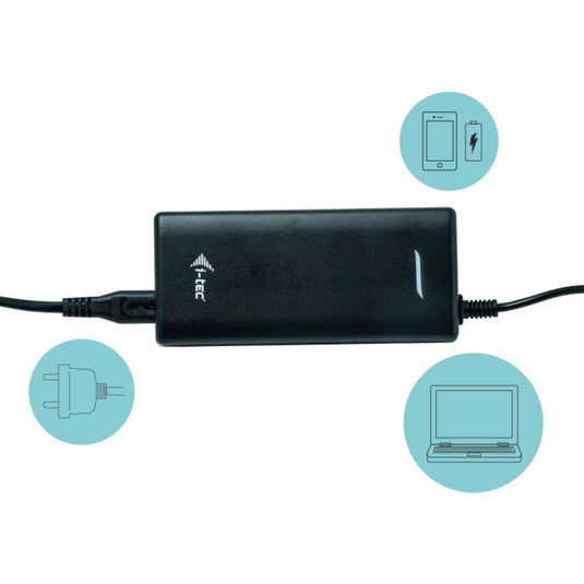 I-tec usb-c hdmi dp docking station with power delivery 100 w (zwart)