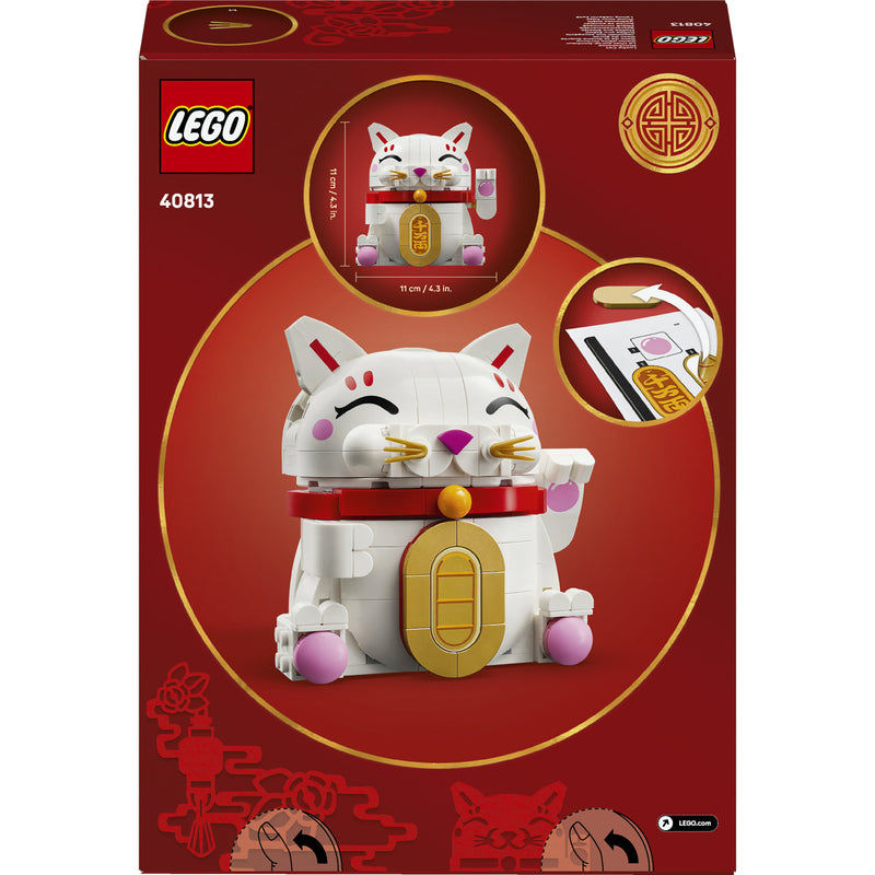 Load image into Gallery viewer, Lego icons - gelukskat constructiespeelgoed (40813)
