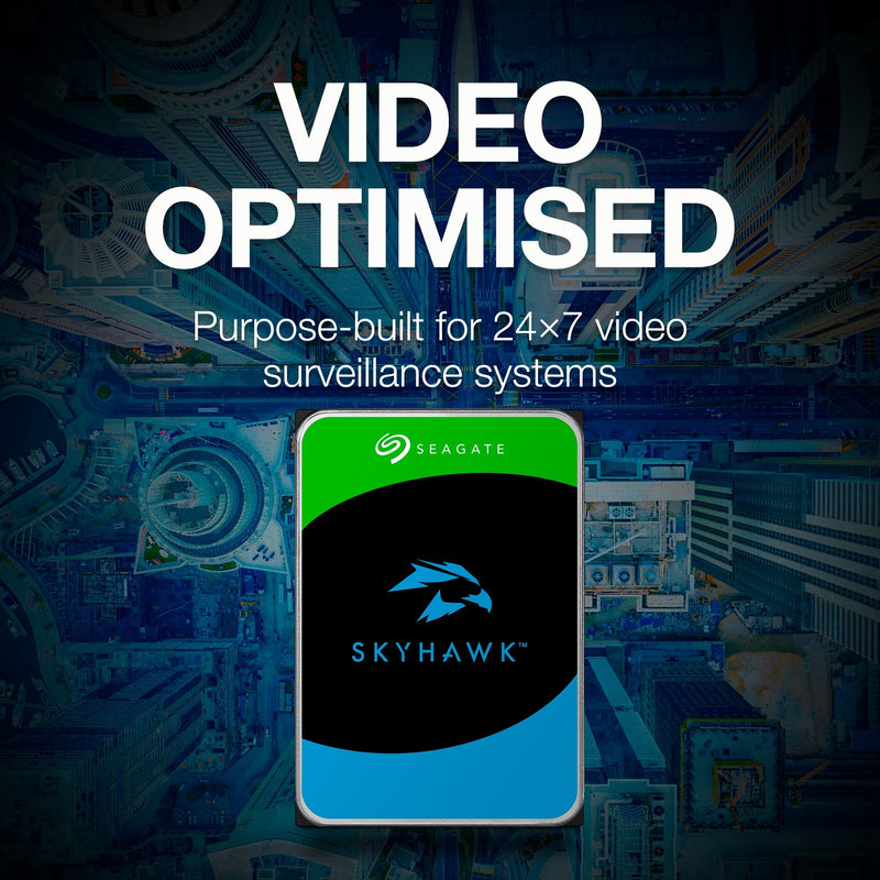 Load image into Gallery viewer, Seagate skyhawk 2 tb harde schijf (sata 6 gb s, 3 jaar rescue data recovery services)
