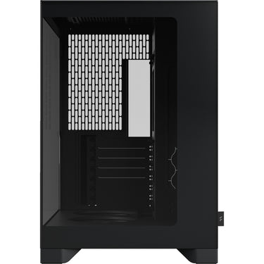 Fractal design pop 2 vision midi tower behuizing (zwart | 1x usb-a | 1x usb-c | tempered glass)