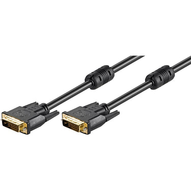 Goobay dvi-d kabel (zwart, 10 meter)
