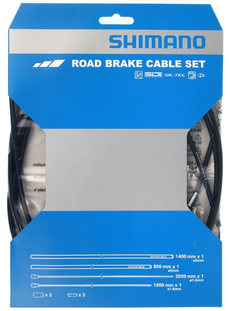 Load image into Gallery viewer, Shimano sil-tec brake cable set for road
