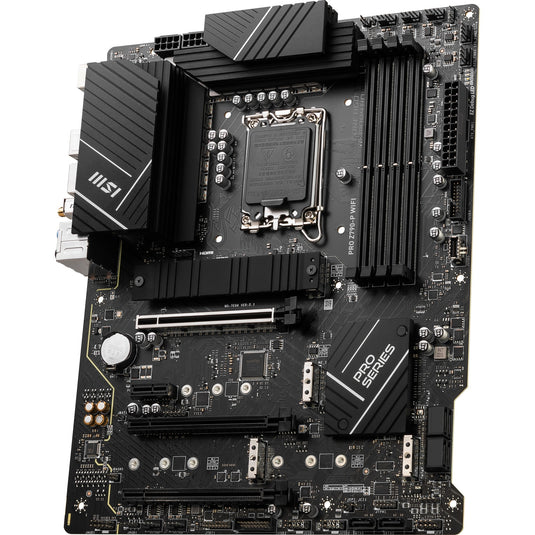 Msi pro z790-p wifi socket 1700 moederbord (zwart, raid, 2.5 gb-lan, wi-fi 6e, bt, sound, atx)