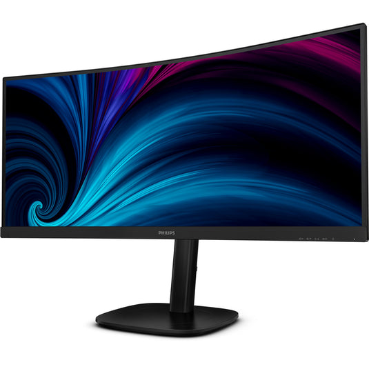 Philips 34b2u3600c 34 curved ultrawide monitor (zwart, hdmi, displayport, 4x usb-a, usb-b, usb-c, rj-45)